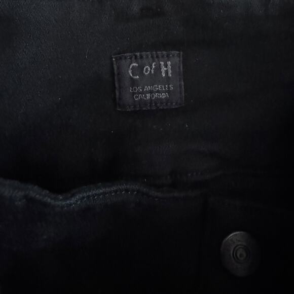 Citizens of Humanity High Rise Button Up Sailor Pants in Black - Picture 4 of 5